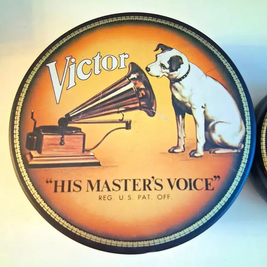 [BUNJANG] USA Vintage Victor Tin Case Set / 미국 빈티지 틴케이스2개 세트