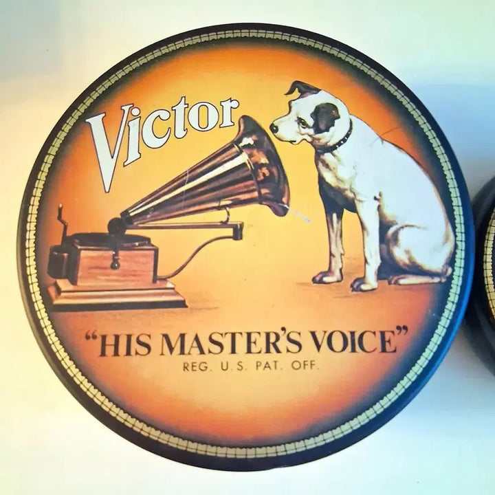 [BUNJANG] USA Vintage Victor Tin Case Set / 미국 빈티지 틴케이스2개 세트
