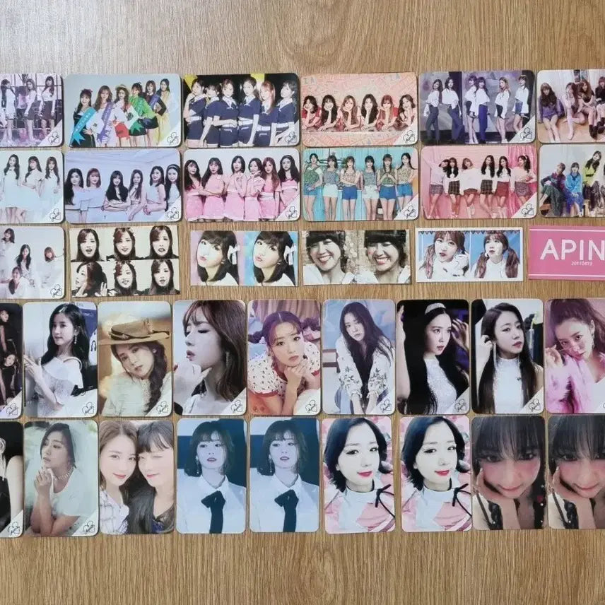 [BUNJANG] Apink Unofficial Goods Photocard Sticker Set / 에이핑크 비공식 굿즈 비공굿 포카 포토카드 스티커 팝니다