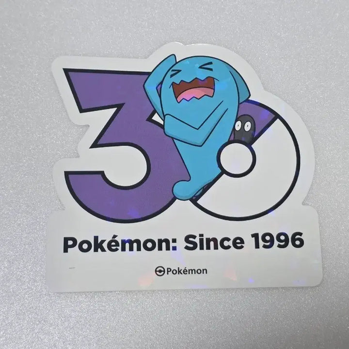 [BUNJANG] Pokemon 30th Anniversary Mazayong Logo Sticker / 포켓몬 성수 30주년 로고 스티커 마자용