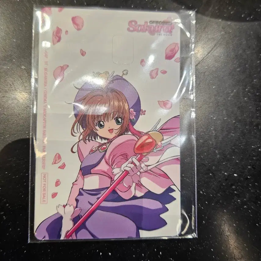 [BUNJANG] Cardcaptor Sakura 4th Week Lucky Draw Card Sticker / 카드캡터체리 4주차 특전 카드스티커 신용카드 커버스티커