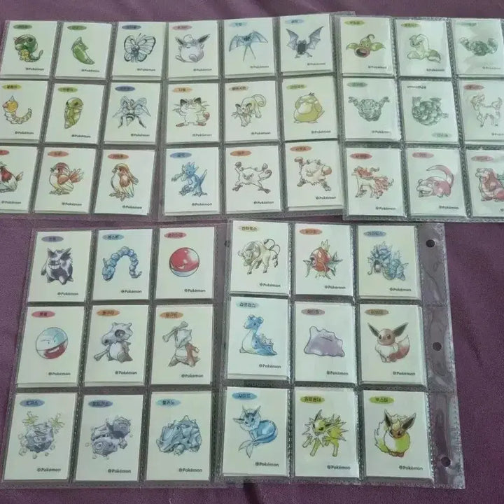 [BUNJANG] Pokemon Artworks Special Collectible Stickers 99 Types (Mewtwo X) / 포켓몬 아트웍 스폐셜 띠부씰 99종(뮤츠X) 팝니다