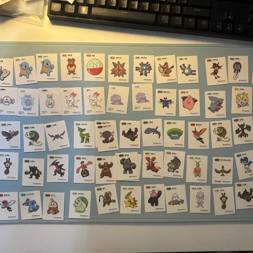 [BUNJANG] Pokemon Stickers (Gen 2-5) For Trade / 포켓몬 띠부씰 시즌2,3,4,5 교환
