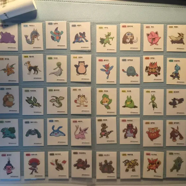 [BUNJANG] Pokemon Stickers (Gen 2-5) For Trade / 포켓몬 띠부씰 시즌2,3,4,5 교환