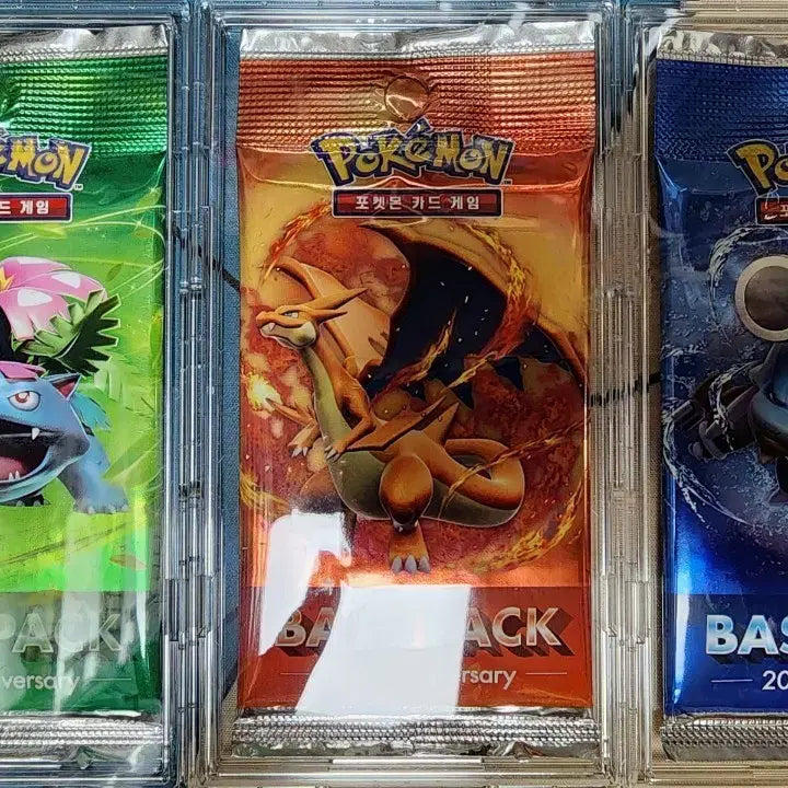 [BUNJANG] Pokemon Card 20th Anniversary Base Pack Bundle / 포켓몬카드 고대팩 20주년 베이스팩 판매