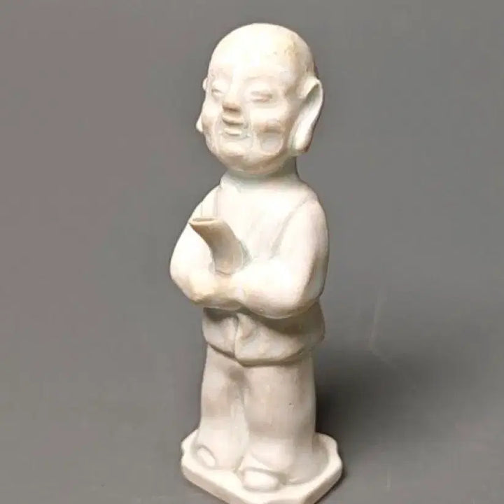 [BUNJANG] Authentic Southern Song Dynasty Zhangle Kiln Celadon Boy Water Dropper / [진품] 출토품 남송 장러요 영청자 동자 연적 중국도자기 골동품 수집품