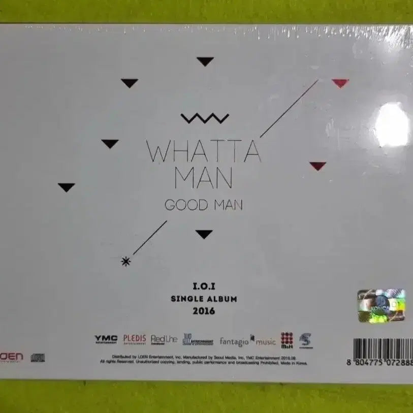 [BUNJANG] I.O.I WHATTAM MAN First Press Sealed CD / 아이오아이.왓트맨 CD.초판미개봉.