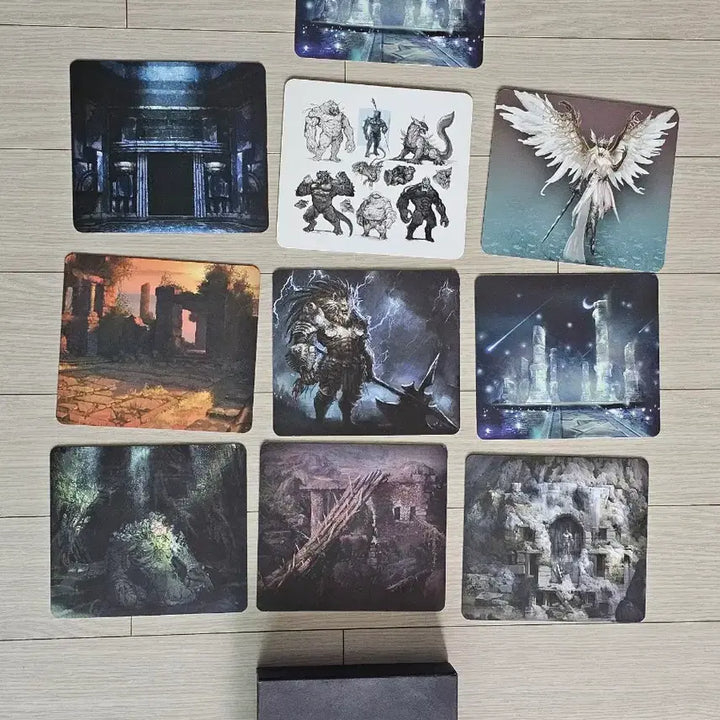 [BUNJANG] Mabinogi: Heroes Season 1 Soundtrack &amp; Illustration Set / 마비노기 영웅전 사운트랙 3종 및 일러스트