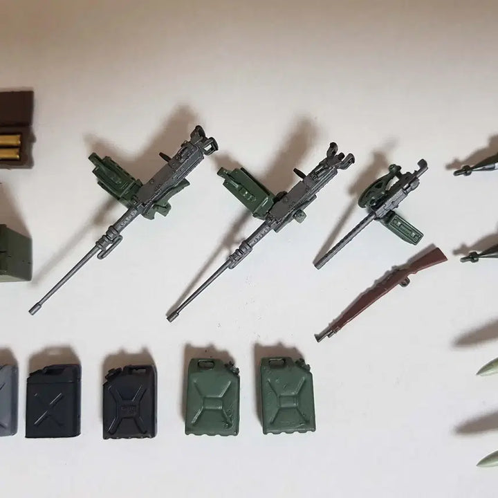 [BUNJANG] Academy 1/35, 1/72 Military and Aero Accessory Set (Painted) / 밀리터리, 에어로 악세사리 세트(도색완성품)