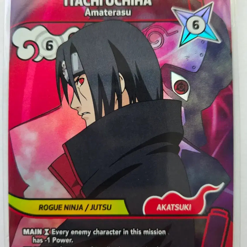 [BUNJANG] Naruto Mythos TCG Season 2 Itachi R 128/130 / 이타치 R 128/130 시즌2 나루토 Mythos TCG