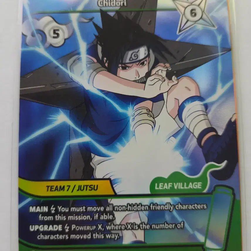 [BUNJANG] Naruto Mythos TCG Season 2 Sasuke R 107/130 Card / 사스케 R 107/130 시즌2 나루토 Mythos TCG