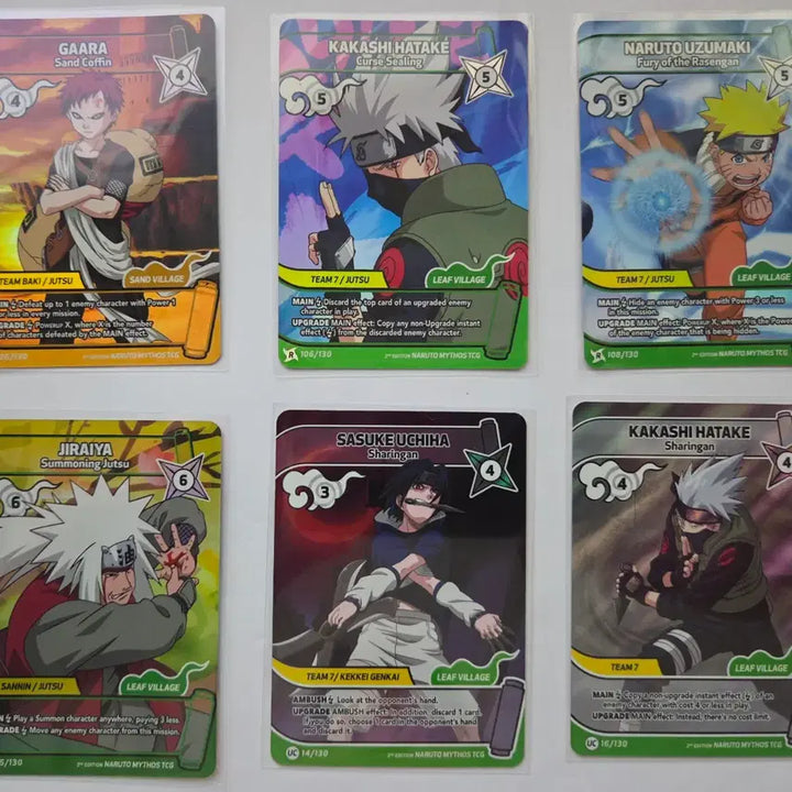 [BUNJANG] Naruto Mythos TCG Season 2 R/UC Holo Cards / 나루토 Mythos TCG 시즌2 R/UC 홀로 카드 판매