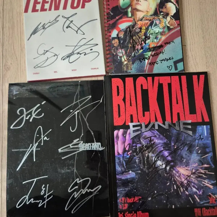 [BUNJANG] AXDNER HEROES Autographed Album and 3 Additional Items Bundle / 액스디너히어로즈외총4장무배