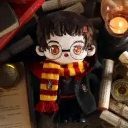 [BUNJANG] 10cm Doll Harry Potter Gryffindor Outfit Set / 10cm 인형 해리포터 옷 솜깅 그리핀도르