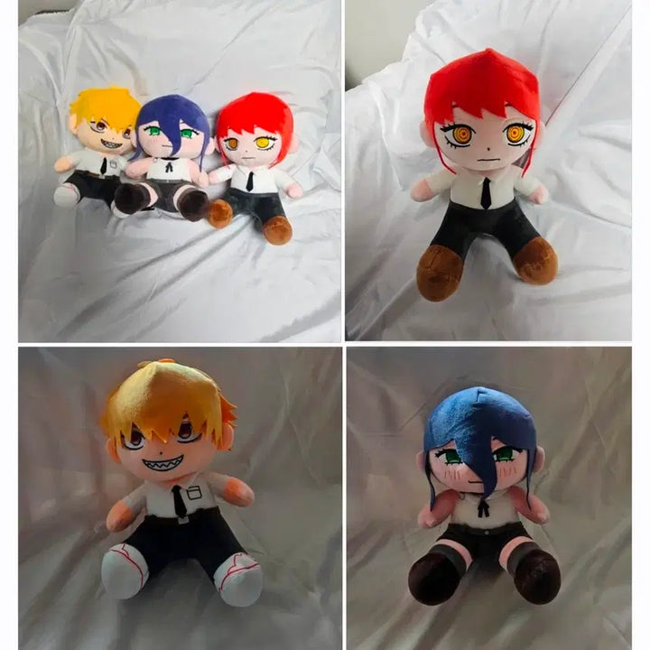 [BUNJANG] Chainsaw Man Makima, Denji, and Reze Plush Set / 체인소맨 마키마 덴지 레제 인형 세트