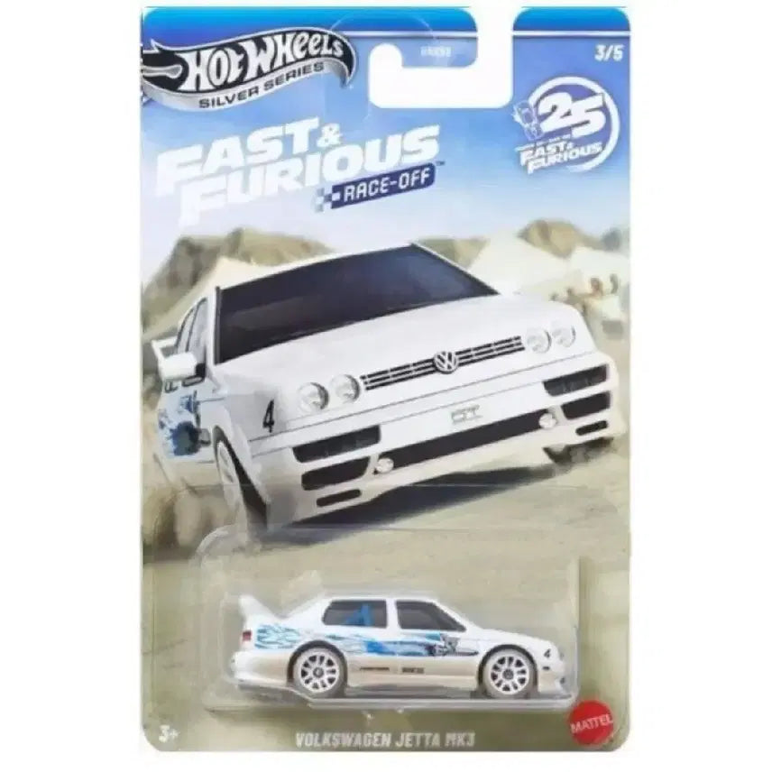 [BUNJANG] Hot Wheels Silver Series Fast &amp; Furious Race Off Jetta Mk3 / 핫휠 실버시리즈 분노의 질주 레이스오프 제타 mk3 (국내 미발매)