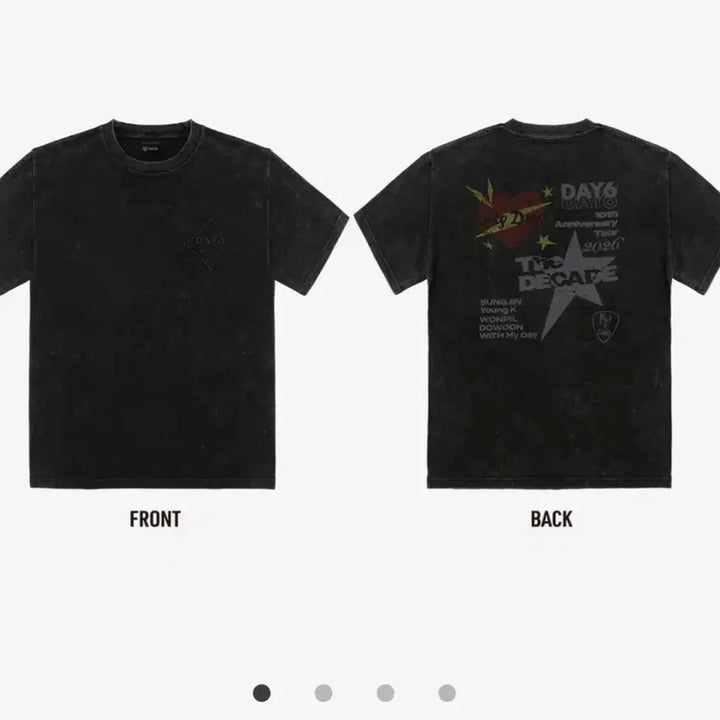 [BUNJANG] Day6 DECADE Japan MD T-shirt L / 데이식스 DECADE 일본 엠디 티셔츠 L