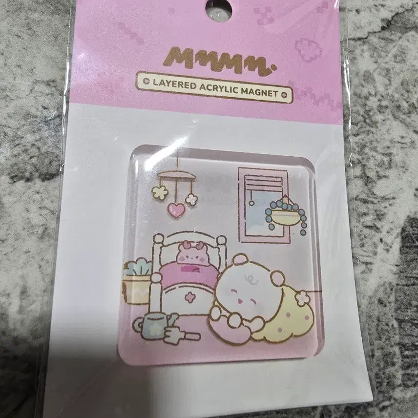 [BUNJANG] PlaYve Baby Mim Character Magnet (Sealed) / 플레이브 베이비 미므 마그넷(미개봉)