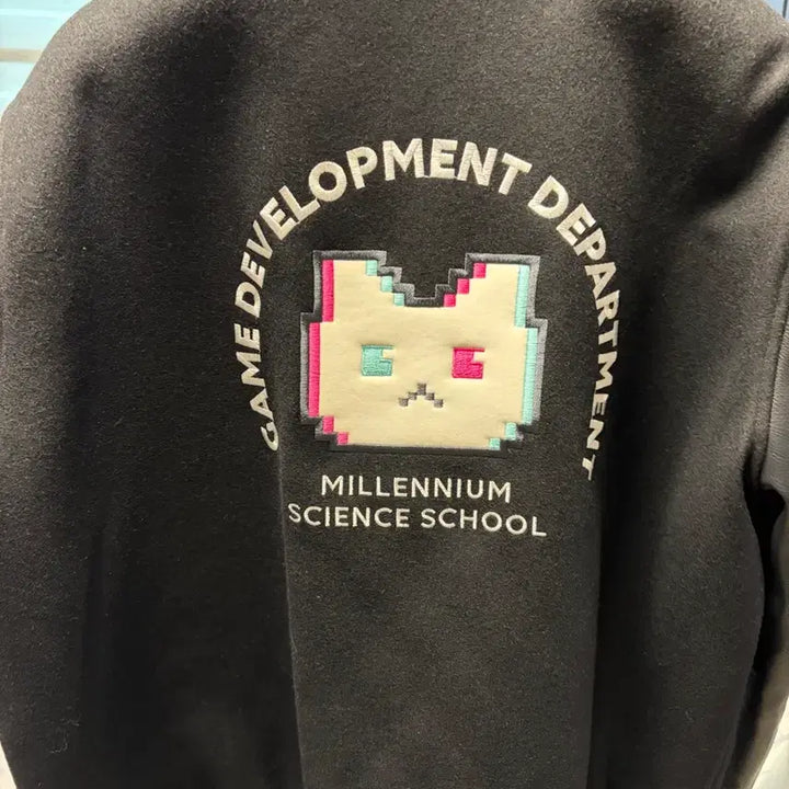 [BUNJANG] Blue Archive Game Development Club Baseball Jacket XL / 블루아카이브 게임개발부 야구 점퍼 XL