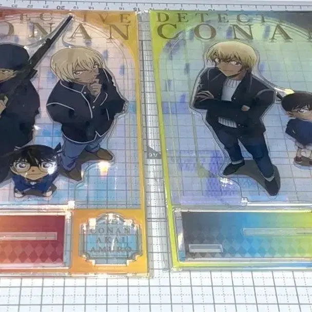 [BUNJANG] Detective Conan Aurora Acrylic Standee Set (2 pcs Bundle) / 코난&amp;아카이&amp;아무로 오로라 아크릴스탠드 (2개일괄)