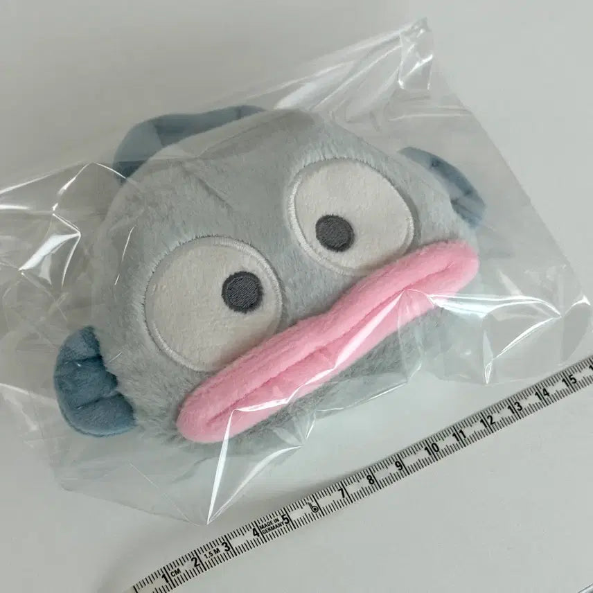 [BUNJANG] Sanrio Hangyodon Face Pouch &amp; Shopping Bag Set / 산리오 한교동 나카지마 얼굴파우치 장바구니 세트