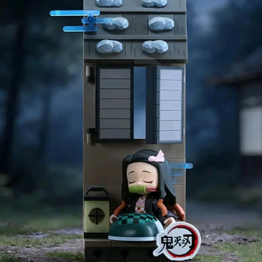 [BUNJANG] Pop Mart Demon Slayer: Kimetsu no Yaiba - Nezuko Kamado Figure / 팝마트 귀멸의칼날 귀칼 입지편 시리즈 블록 - 네즈코 피규어