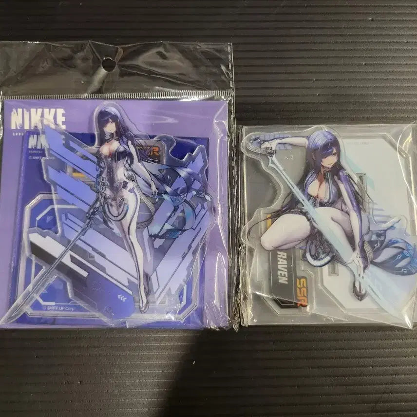 [BUNJANG] Nikke: Goddess of Victory Stella Blade Raven Acrylic Stand Bundle Set / 니케 신세계 팝업 레이븐 스텔라블레이드 아크릴 일괄