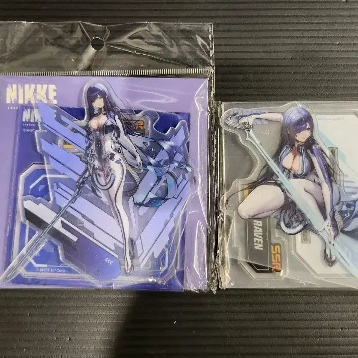 [BUNJANG] Nikke: Goddess of Victory Stella Blade Raven Acrylic Stand Bundle Set / 니케 신세계 팝업 레이븐 스텔라블레이드 아크릴 일괄
