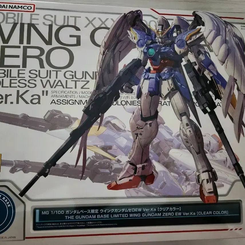 [BUNJANG] Wing Zero Ver. Ka Clear Plastic Model Kit / 윙제로 버카 클리어