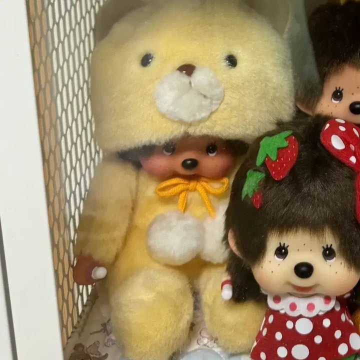 [BUNJANG] Vintage Yellow Bear Kumacchi / (오늘만 6만)고전 노랑 곰 쿠마 몬치치 판매중 택 O