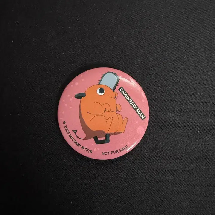[BUNJANG] Chainsaw Man Pochita Can Badge / 체인소맨 카페 팝업 포치타 캔뱃지