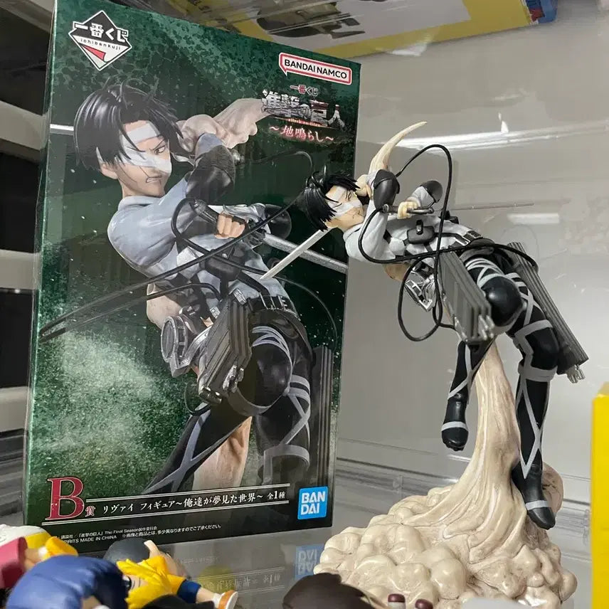 [BUNJANG] Attack on Titan Shingeki no Kyojin Lot Drawing Prize B Levi Figure / 진격거 땅울림 쿠지 B상 리바이