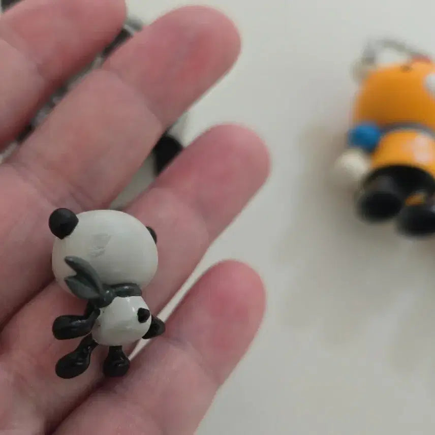 [BUNJANG] Vintage Pandajet Figure &amp; Keyring Set / 빈티지 판다제트 피규어 &amp; 키링