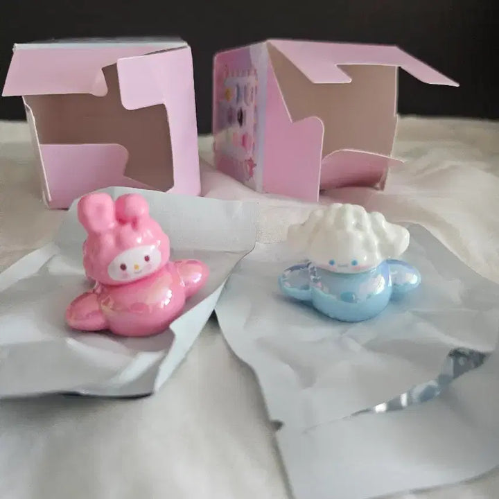[BUNJANG] Hello Kitty Duck Figure Bundle / .헬로 키티 오리 피규어  일괄 5천원