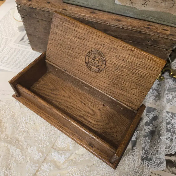 [BUNJANG] Vintage Rectangular Wooden Box (Netherlands) / 빈티지 우드박스 직사각
