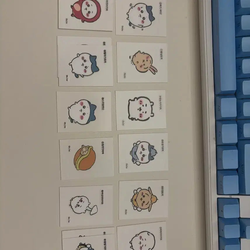 [BUNJANG] Cheekawaii Secret Retro Sticker / 먼작귀 시크릿 레트로 스티커(치이카와 스티커)