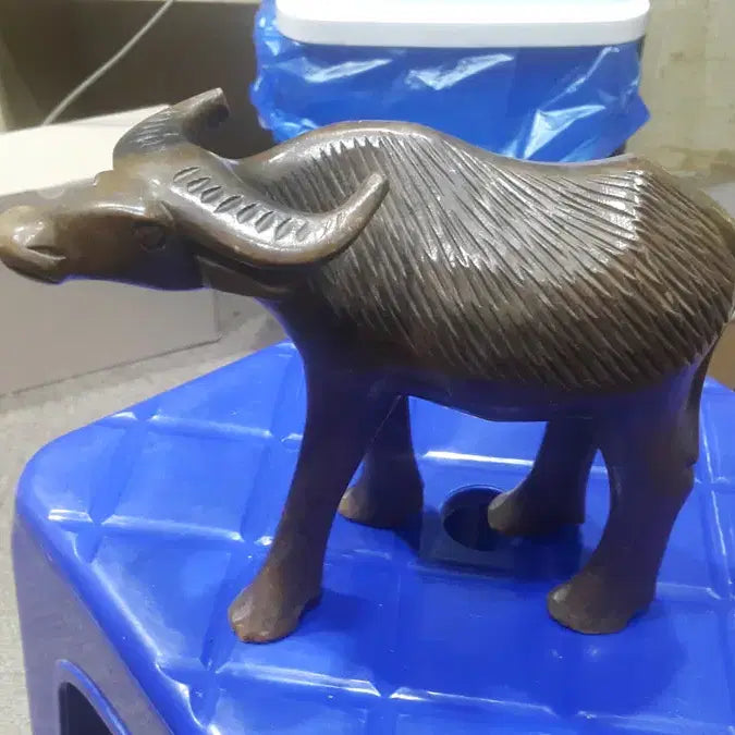 [BUNJANG] 1950s Thai Water Buffalo Sculpture / 1950 태국 물소 조각