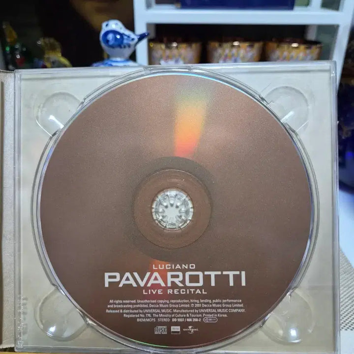 [BUNJANG] Luciano Pavarotti Live Recital CD / CD 루치아노 파바로티 라이브 리사이틀