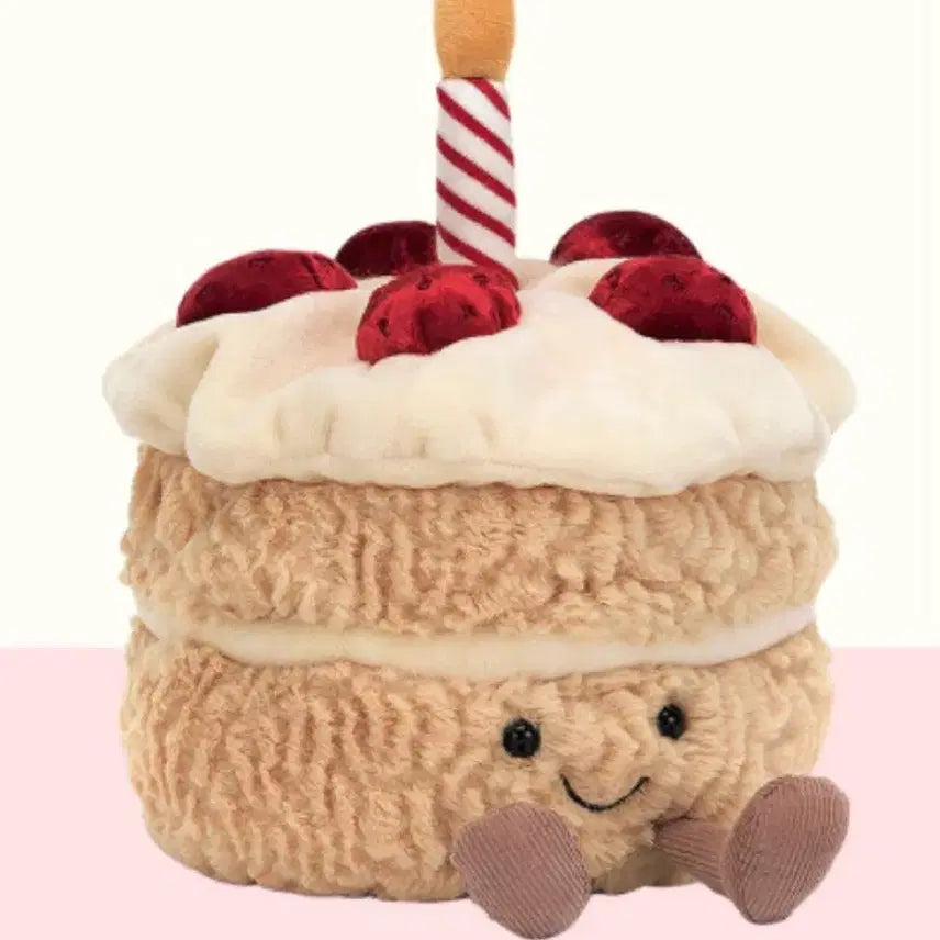 [BUNJANG] Jellycat Amuseable Birthday Cake Plush Toy - Buttercream / 젤리캣 어뮤저블 벌스데이 케이크 버터크림