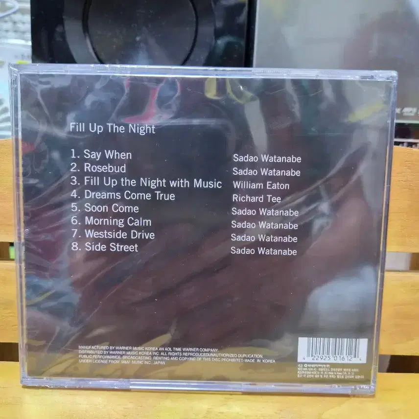 [BUNJANG] Tadahiro Watanabe Fill Up The Night (Sealed) CD / CD 사다오 와타나베 Fill Up The Night(미개봉)