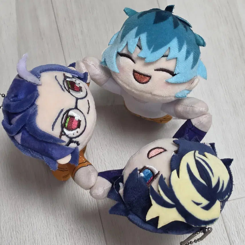 [BUNJANG] Hypnosis Mic Suipara Magnet Plush Set - Sasara, Rodou, Jushi / 히프노시스 마이크 스이파라 자석 페타린즈 누이 사사라 로쇼 쥬시