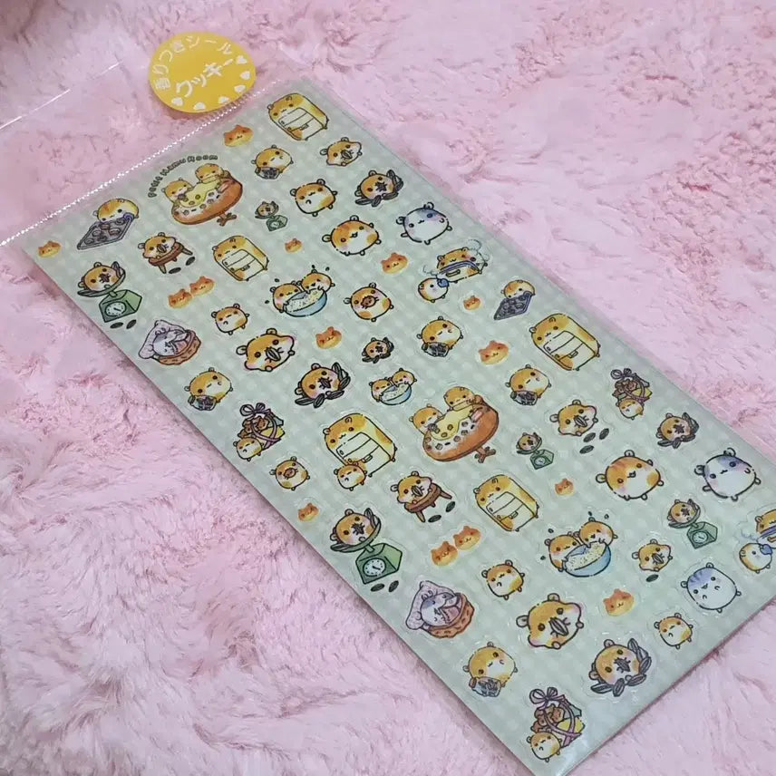 [BUNJANG] Coolia Curia Heisei Vintage Hamster Sticker / 쿨리아 큐리아 헤이세이 고전 햄스터 스티커