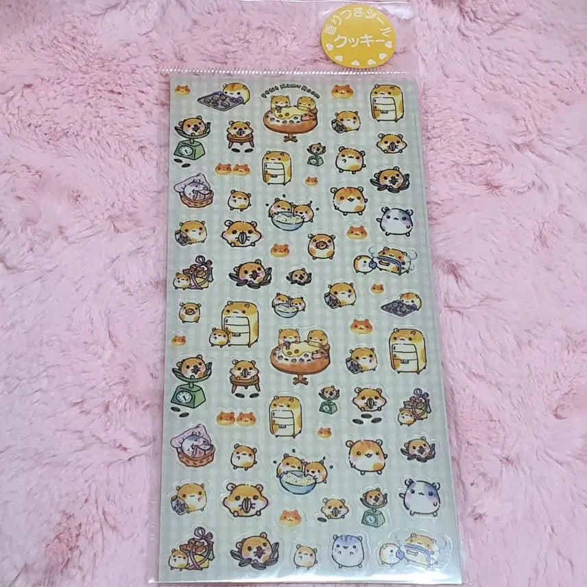 [BUNJANG] Coolia Curia Heisei Vintage Hamster Sticker / 쿨리아 큐리아 헤이세이 고전 햄스터 스티커