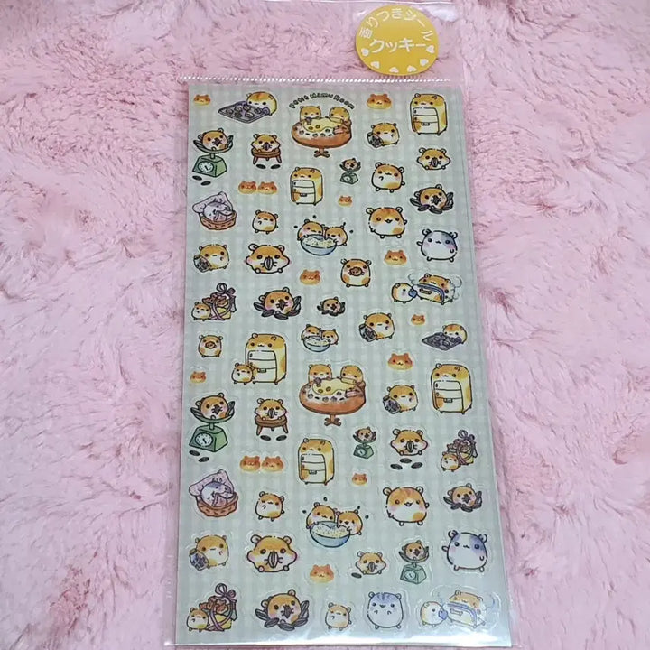 [BUNJANG] Coolia Curia Heisei Vintage Hamster Sticker / 쿨리아 큐리아 헤이세이 고전 햄스터 스티커
