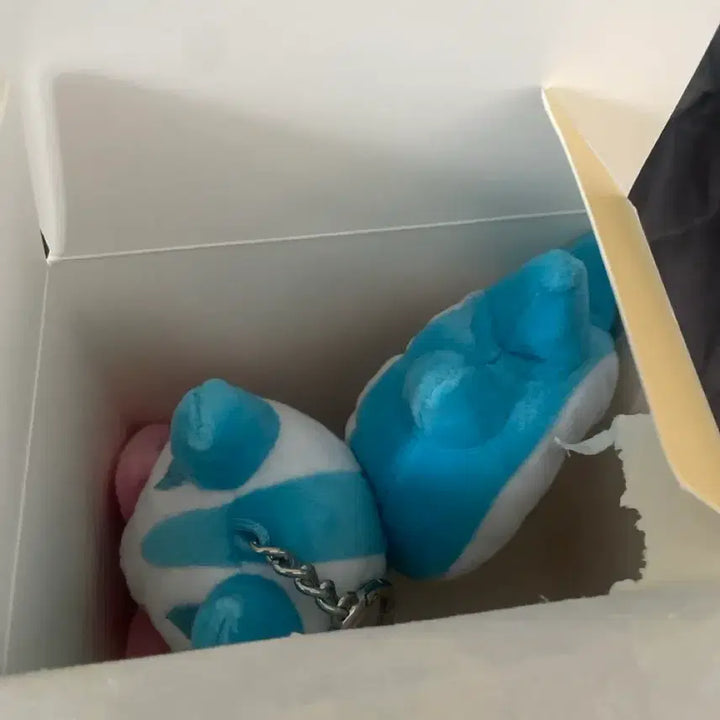 [BUNJANG] Lotte Cinema Pokemon Party Time Pachirisu Plush Keychain / 롯데시네마 포켓몬스터 파티타임 인형 키링_파치리스