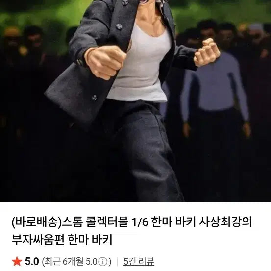 [BUNJANG] Storm Toys 1/6 Baki Figure / 스톰토이즈 1/6 바키