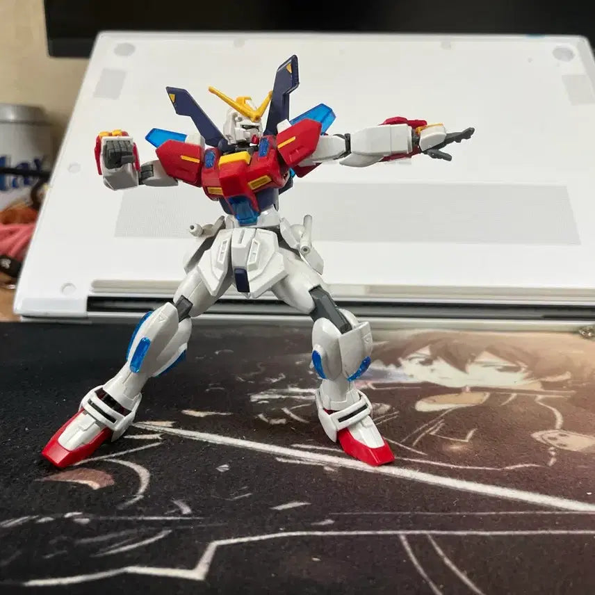 [BUNJANG] HG Build Burning Gundam Completed Model / HG 버닝 건담(Build Burning Gundam) 완성품 판매