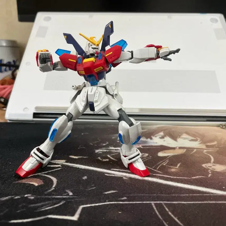 [BUNJANG] HG Build Burning Gundam Completed Model / HG 버닝 건담(Build Burning Gundam) 완성품 판매