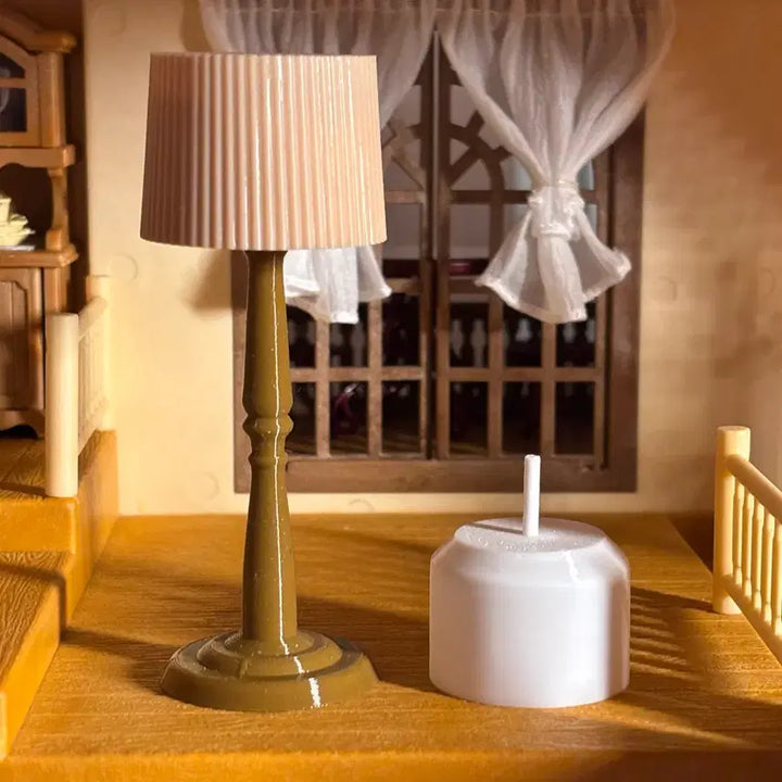 [BUNJANG] Sylvanian Families Adjustable Floor Lamp Stand / 미니어처 플로어 램프 스텐드 길이조절 가능
