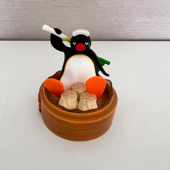 [BUNJANG] Pingu Food Life Figure / 핑구 푸드라이프 피규어 가챠 보다 크고 주먹만함 리멘트 임